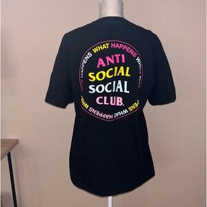 Anti Social Social Club Black Tshirt